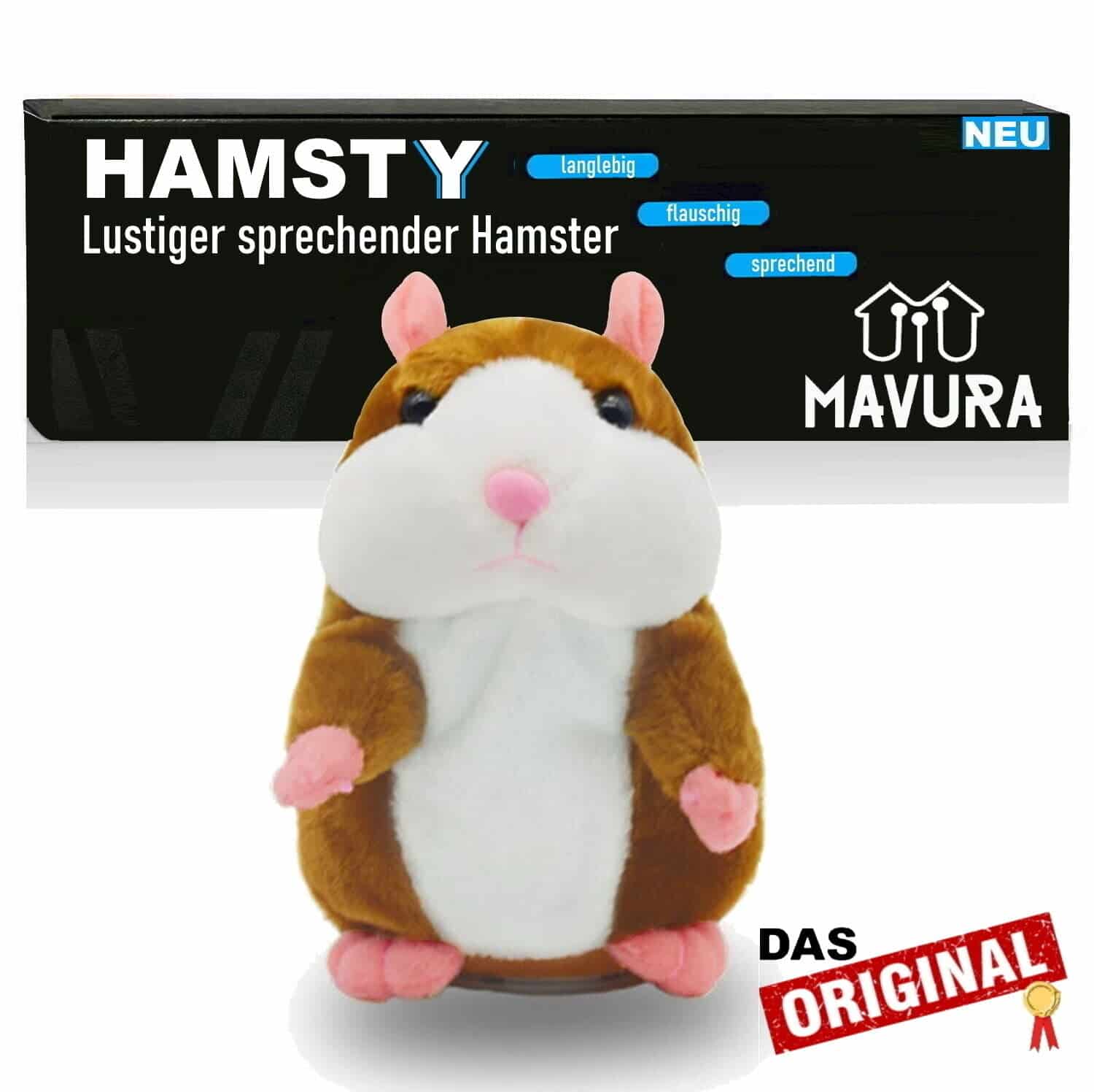 Hamsty Sprechender Hamster Kuscheltier Pl Schtier Stofftier Kinder