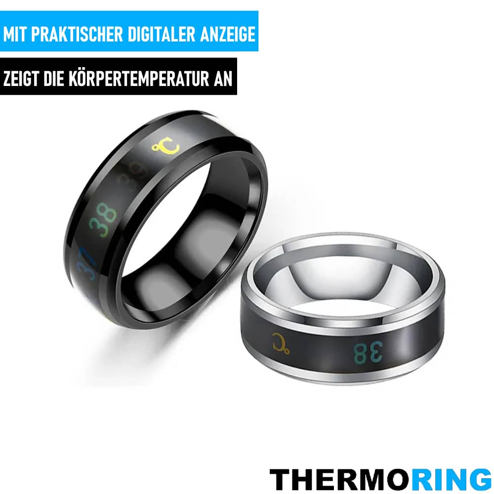 Thermoring K Rpertemperatur Smart Ring Thermometer Intelligenter