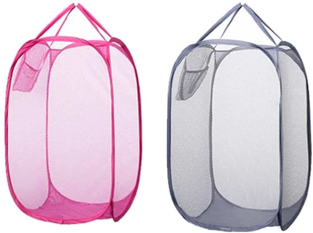 77L Pop-up Wäschekorb - Platzsparend & Faltbar Für Kleine Räume