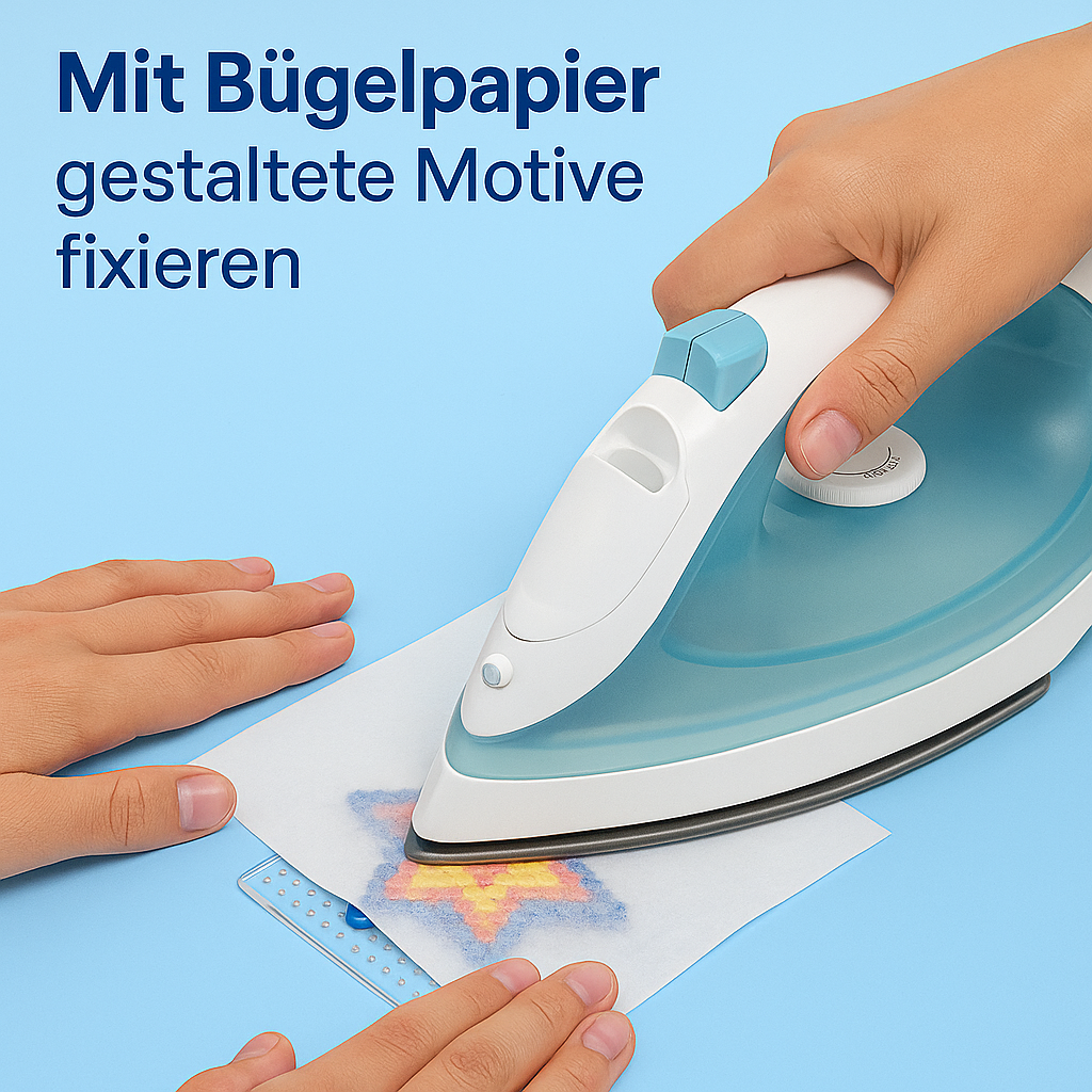 Bügelperlen Set 5000 Stk 2.6mm 10 Farben mit Zubehör DE. – Bild 4