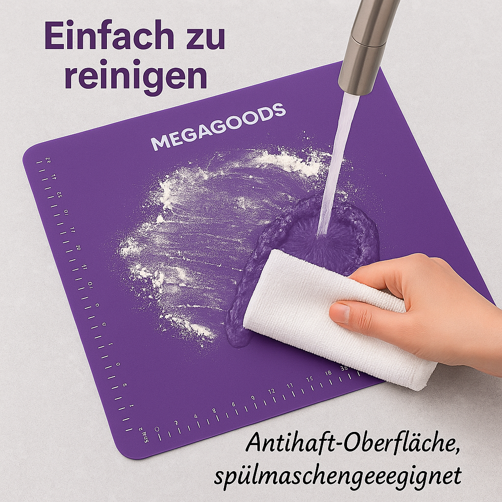 Backmatte Antihaft für Pizza Teig und Gebäck Küche Backzubehör DE. – Bild 4