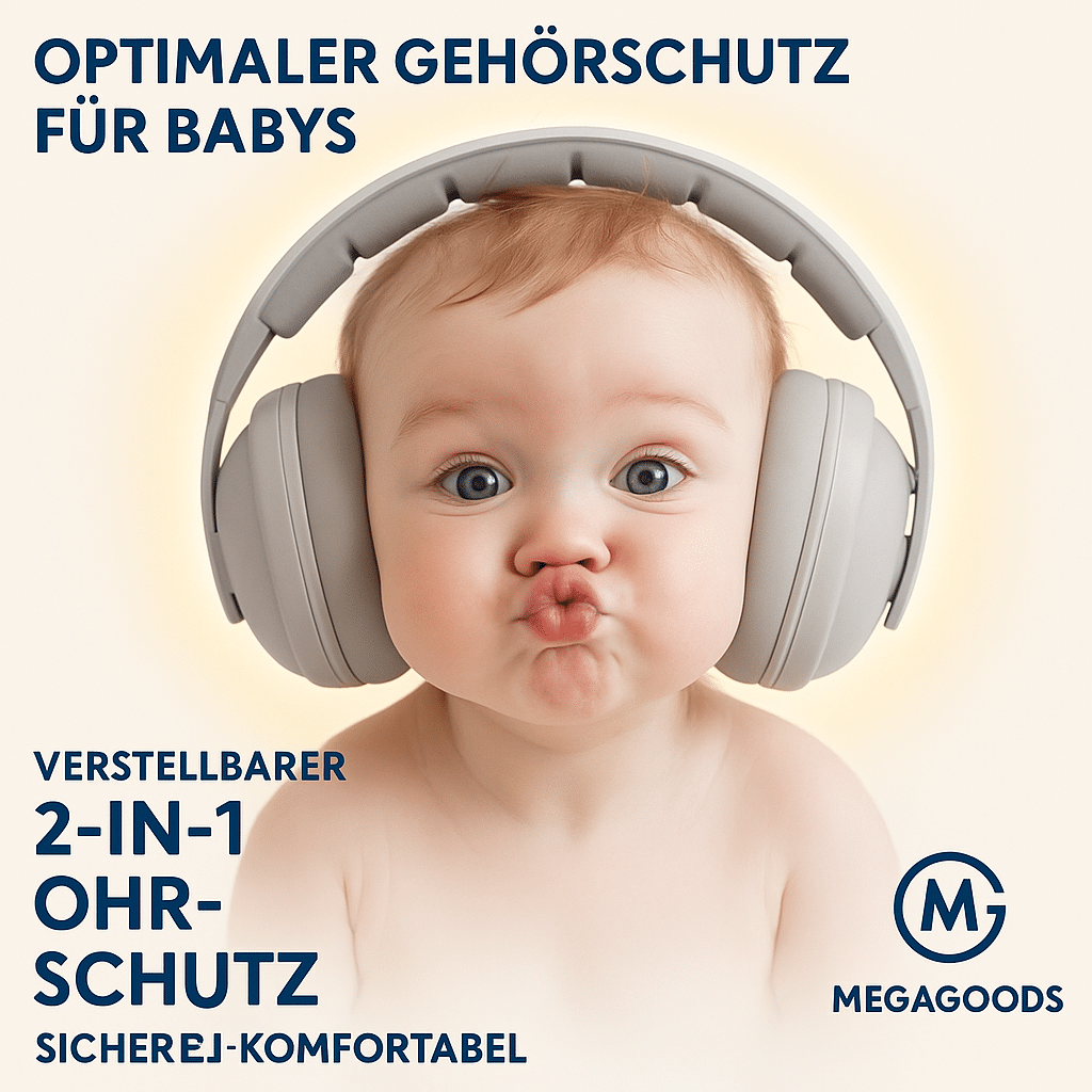 Baby Gehörschutz Ohrenschützer verstellbar Lärmschutz ab 3 Monate DE. – Bild 2