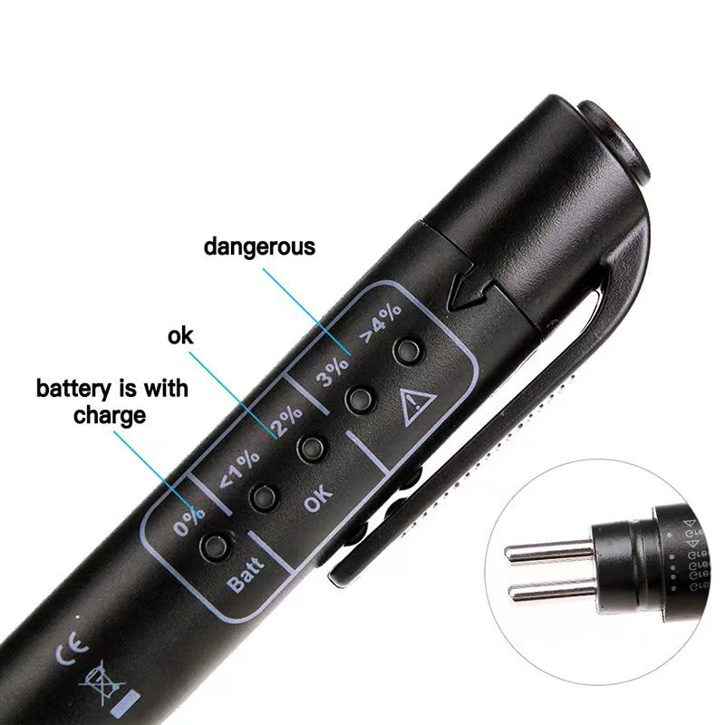 bremsflüssigkeit tester led digitalkamera prüfgerät dot3 dot4 dot5.1 qualität anzeigen – Bild 5