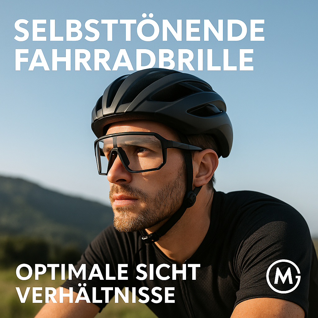 Fahrradbrille Sportbrille photochrom UV-Schutz für Damen Herren DE. – Bild 2