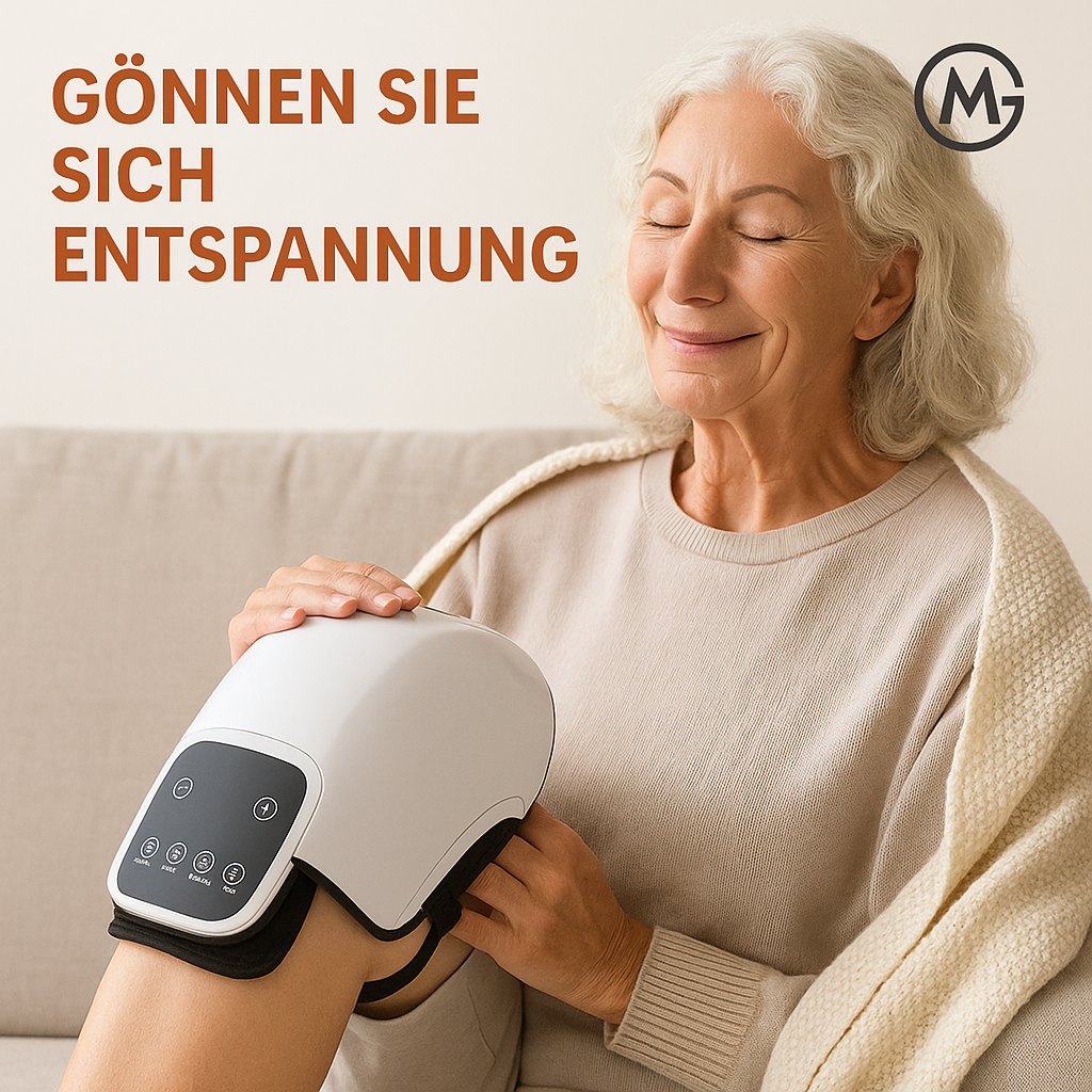 Elektrischer Knie- und Gelenkmassager mit Wärme und Vibration DE. – Bild 4