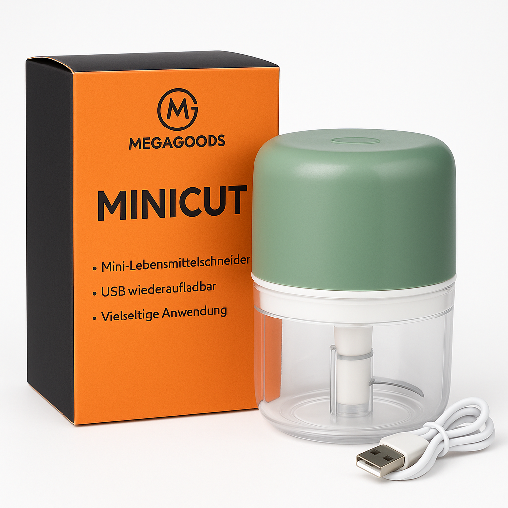 Elektrischer Mini-Knoblauchhacker USB, Fleischwolf, robust, langlebig DE.