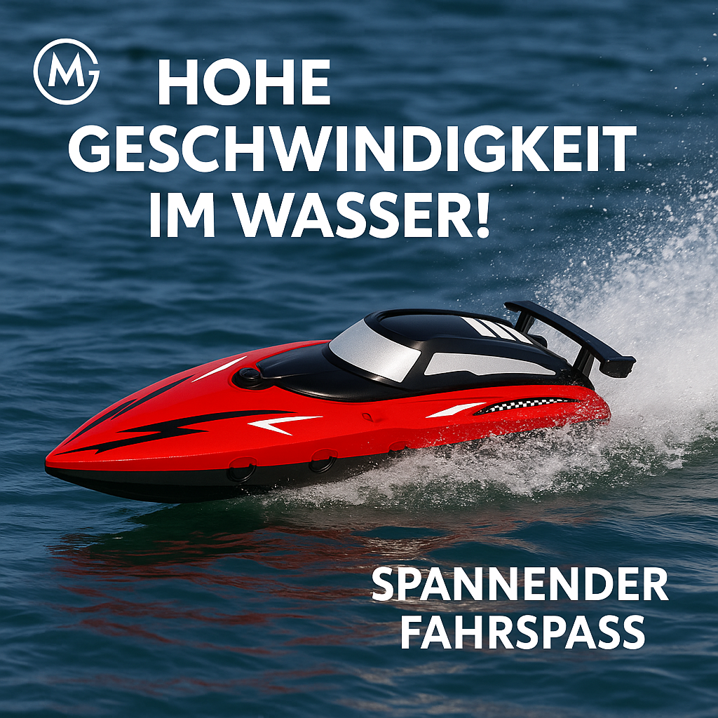 Ferngesteuertes Rennboot 2.4G Elektro mit Doppelschraube DE. – Bild 2