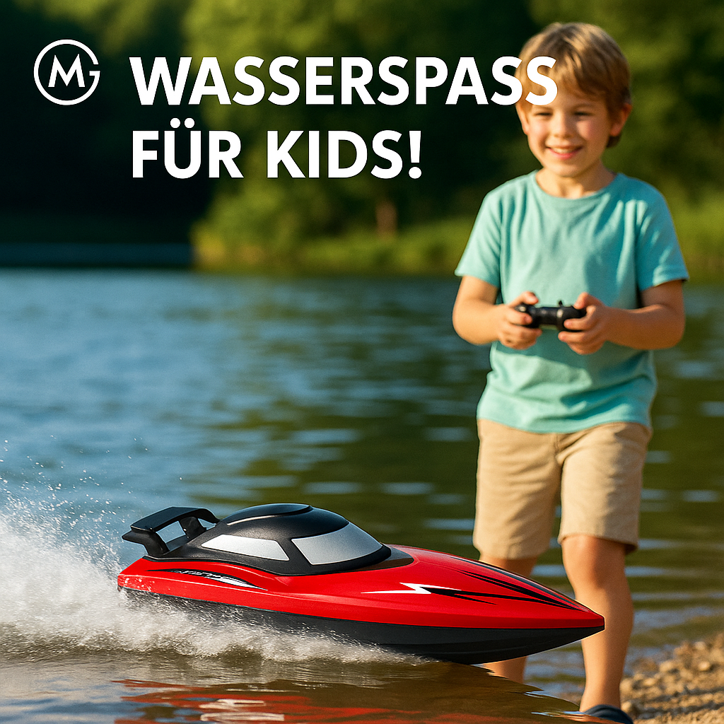 Ferngesteuertes Rennboot 2.4G Elektro mit Doppelschraube DE. – Bild 4