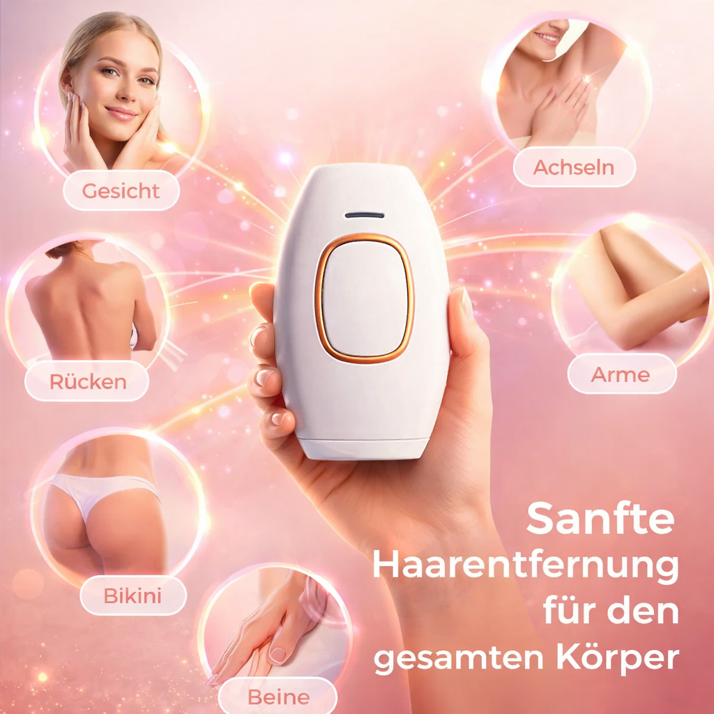 Feleva LumiPro™ IPL Haarentfernung Laser Haarentfernungsgerät Damen schmerzfrei – Bild 2