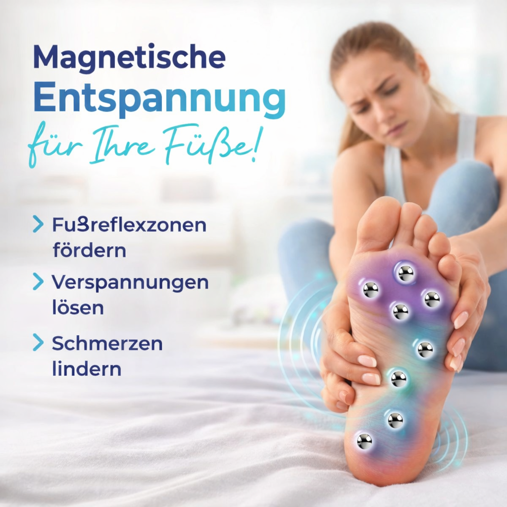EvoStep™ Magnet Einlegesohlen Akupressur Fußgewölbe Schuheinlagen Orthopädisch – Bild 6