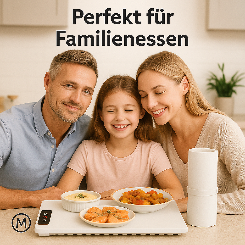 Elektrische Warmhalteplatte mit Temperaturregelung für Partys DE. – Bild 4