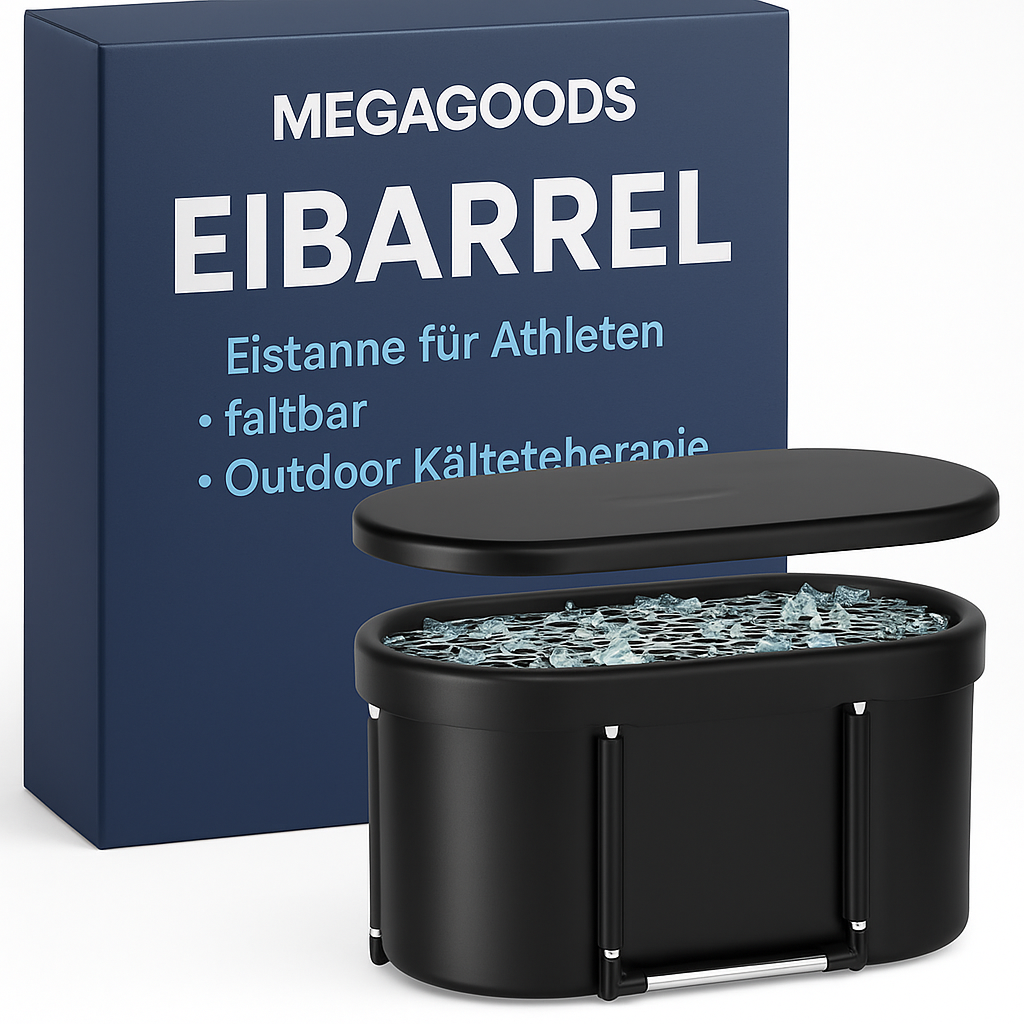Eistonne für Athleten faltbar Outdoor Kältetherapie Badefass DE.